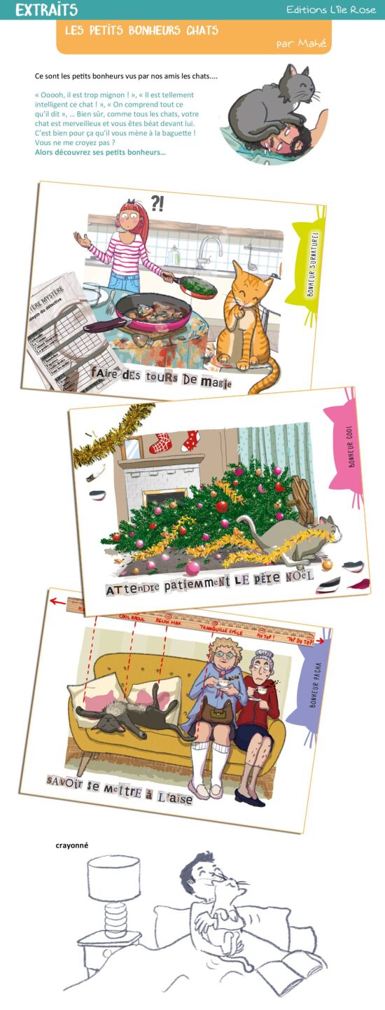 extrait-petits bonheurs chats